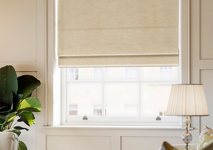 Laura Ashley Whinfell, Gold - Twist&Fit Roman Blind - Image 5